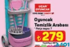 UÇAR OYUNCAK TEMİZLİK ARABASI